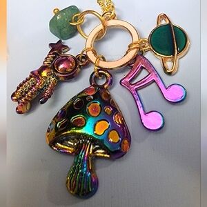 18 inch Gold Plated Charm Necklace